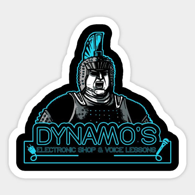 Dynamo's Electronic Shop Sticker by AndreusD